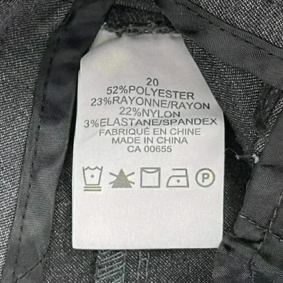 PENNINGTON'S ladies dress pant size 20 grey - Picture 11 of 11